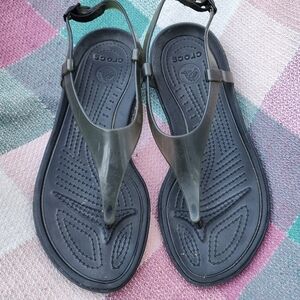 Crocs Really Sexi T Strap Jelly Sandals